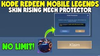 CEPAT KLAIM! KODE REDEEM MOBILE LEGENDS SKIN URANUS MECH PROTECTOR GRATIS TERBARU NOVEMBER 2024