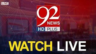 92 NEWS LIVE | Pakistan News Live - Latest Headlines & Breaking News - Press Conferences & Speeches