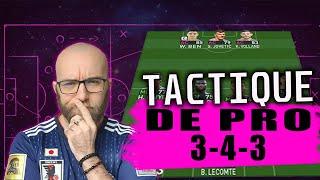 Tactique de pro: le 3-4-3 // PES 2021