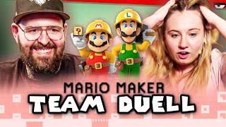 Wer zockt sich an die Spitze des MARIO MAKER Olymps? TEAM DUELL u.a. mit Gregor, Matthias & Dennsen