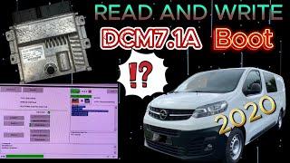 قراءة وكتابة How to Read and Write Delphi DCM7.1A  with FoxFlash  BOOT MODE Boot Aurix TC297 PSA