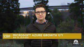 Microsoft's Azure cloud growth slows due to traditional cloud business weakness