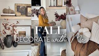 FALL DECORATE WITH ME 2024 || FALL STYLING IDEAS || FALL DECORATING INSPIRATION