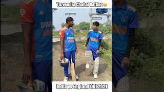 Yuzvendra Chahal funny Batting #shorts #cricket #funny