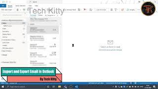 How to Import and Export email in Outlook 2016 Step by Step Tutorial 