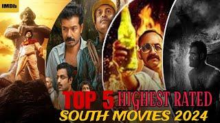 Top 5 Highest Rated South Indian Hindi Dubbed Movies on IMDb 2024 | Part 4