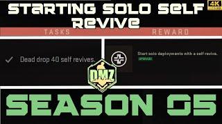 DMZ | STARTING SOLO SELF REVIVE | ALWAYS START WITH A SELF-REVIVE IN SOLO DEPLOYMENT