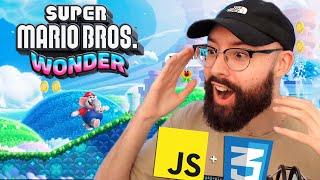 Super Mario Bros Wonder desarrollado con HTML, CSS y JavaScript puro