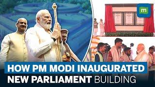 From 'Sengol' To 'Modi-Modi' Chants - Key Highlights From New Parliament Inauguration Ceremony