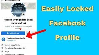 Easily Locked Facebook Profile[Andrea Luspi]