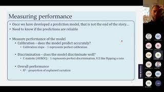 Building and validating prediction models