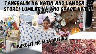 BUHAY AMERIKA: BINAKLAS NA NATIN ANG LAMESA SA STORE PARA MAY SPACE SA MGA BAGONG PANINDA