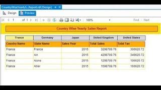 SSRS - How to creating Dynamic Tabs in SSRS Report