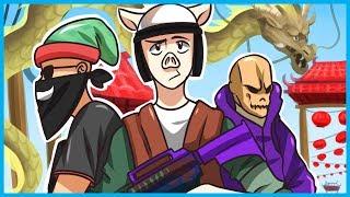 CHINA NUMBAH ONE!! - H1Z1 Funny Moments Asia Server Edition! w/ Pineapples & Marksman!