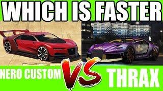 Gta V: Truffade Nero Custom Vs Truffade Thrax Drag Race