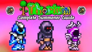 COMPLETE Thorium Summoner Progression Guide (Terraria 1.4)