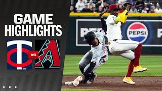 Twins vs. D-backs Game Highlights (6/27/24) | MLB Highlights