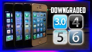 I Downgraded EVERY 32-Bit iPhone!