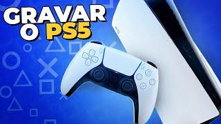 Como GRAVAR GAMEPLAY no PLAYSTATION 5 | Direto do console!