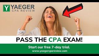 Yaeger CPA Review  - Pass the CPA Exam