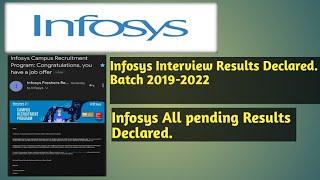 Infosys Interview Results Declared, Feb-March 2022.