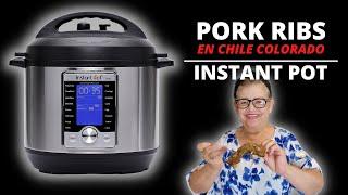 Easy Instant Pot Ribs Recipe | Costillas Con Chile Colorado | Mexican Food | Instant Pot Recipes