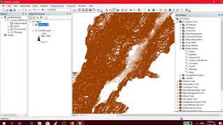 Generate Contour  and Contour Barriers from a digital elevatiom model