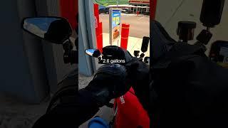 Gas stations and Ducatis go together like peanut butter and jelly