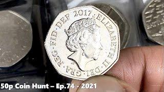 NO WAY! MY BEST COIN HUNT OF 2021 - SEALED BAGS! || £100 50p RARE COIN HUNT Book 1 Ep.74 - 2021