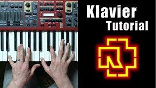 Rammstein Klavier  - Tutorial Piano | Разбор на пианино | Уроки фортепиано