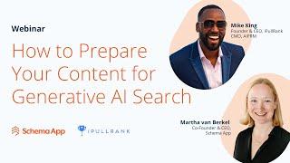 How to Prepare Your Content for Generative AI Search