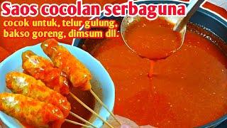 RESEP SAOS RACIKAN UNTUK JUALAN, PENTOL CILOK, BAKSO GORENG, SEMPOL AYAM , DIMSUM MUDAH EKONOMIS