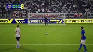 PES 2022 | ENGLAND vs ITALY | Penalty Shootout | eFootball 2022 Gameplay PC