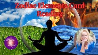 Zodiac Elements Card Reading, #tuningforks #oracle #psychicdebbiegriggs #spirituality #signs