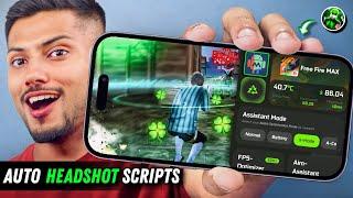 Free fire aimbot Apk ️ Macrodroid sensi | red button free fire 