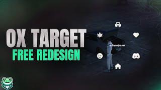 FREE REDESIGN OXTARGET FIVEM [OX_TARGET, TARGET]