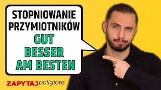 Jak stopniować przymiotniki i przysłówki | niemiecka gramatyka | A1, A2, B1 #zapytajpoliglote 217