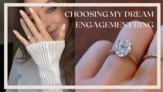 CHOOSING MY DREAM LAB GROWN DIAMOND ENGAGEMENT RING  The Wedding Diaries | Ciara O Doherty Vlogs