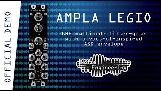 Ampla Legio multimode filter-gate with vactrol-inspired ASD envelope from Noise Engineering