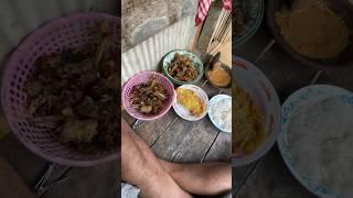 makan begini yang paling saya rindukan kalau sudah jauh dari kampung