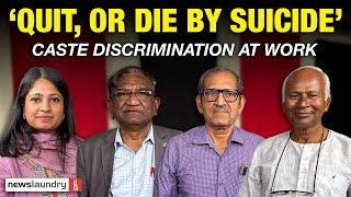 ‘Forced to leave or die by suicide’: A roundtable on how caste discrimination plagues workplace