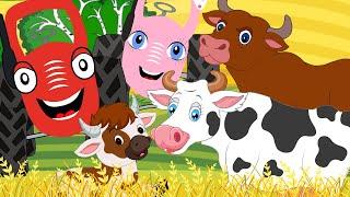 Животные – Песенка Мультик Как Акуленок - Трактор на ферме - ТракТЫРишкА - Песенки для детей