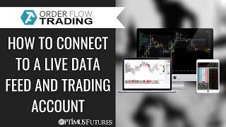 ATAS | Order Flow Trading - How to Connect to a Live Data Feed and Trading Account