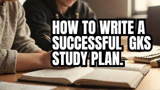 GKS-U GKS-G 2025: HOW TO WRITE STUDY PLAN FOR THE GLOBAL KOREA SCHOLARSHIP