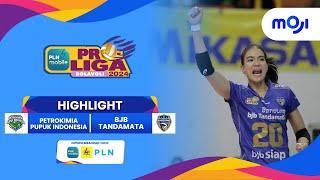 Petrokimia Pupuk Indonesia VS BJB Tandamata 2-3 | Highlight PLN Mobile Proliga 2024