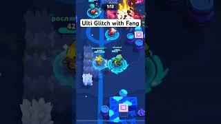 Out of map glitch with Fang Ult+Hyper  #brawlstars #brawlstarsmemes