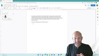How to transcribe speech-to-text on Google Docs