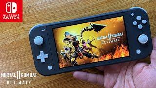 Mortal Kombat 11 Ultimate Nintendo Switch Lite Gameplay