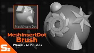 MeshInsertDot Brush: ZBrush All Brushes