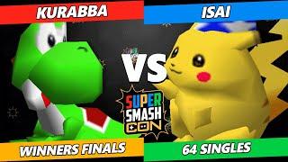 SSC 2023 Winners Finals - Kurabba (Yoshi) Vs. Isai (Kirby) Smash 64 Tournament